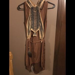 Woman Indian Costume Small